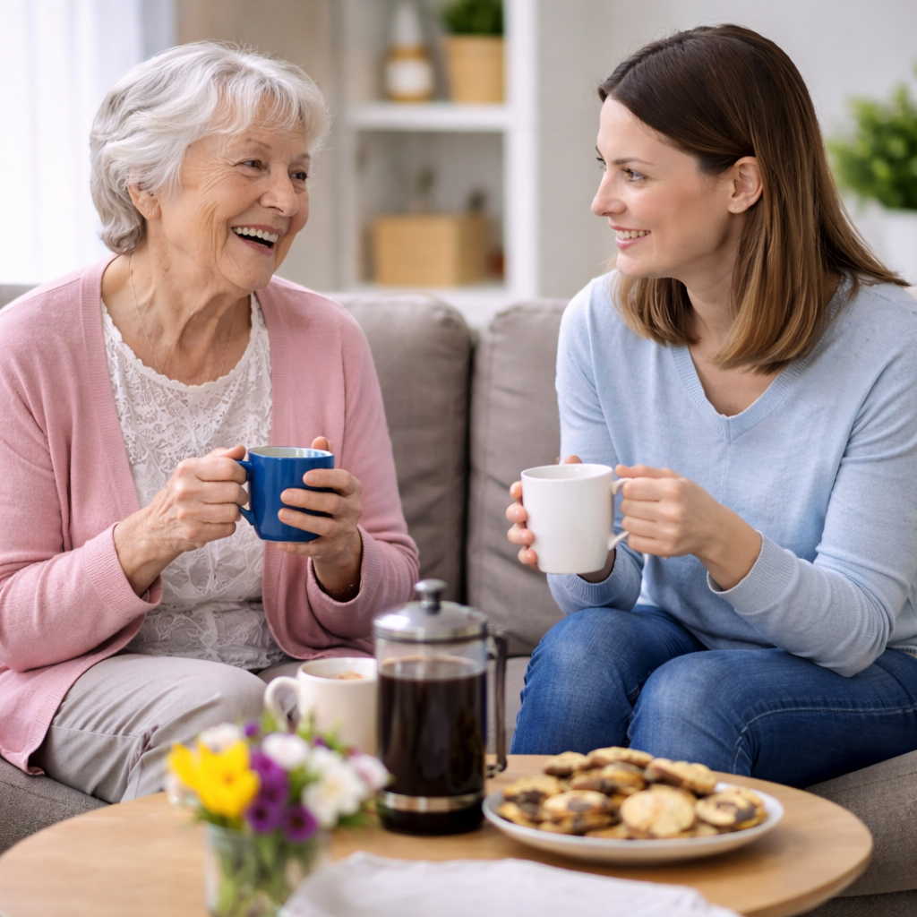 Besuchsdienste im Alltag